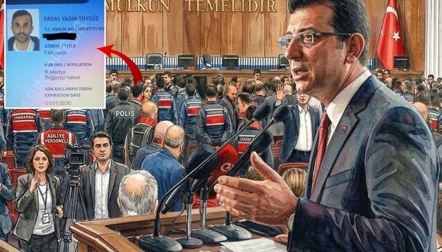 İBB davasına sahte basın kartıyla giren şüpheli tutuklandı! Kimliği şoke etti