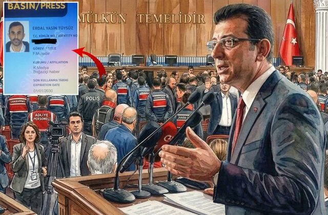 İBB davasına sahte basın kartıyla giren şüpheli tutuklandı! Kimliği şoke etti