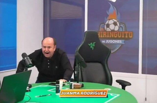 Sakin sakin işini yaparken canlı yayında gördüğü manzara karşısında kendinden geçti