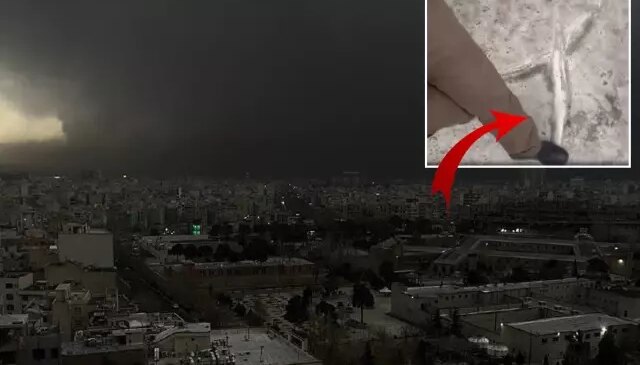 Saldırılar sonrası Tahran! Petrol resmen yağmur olup yağdı