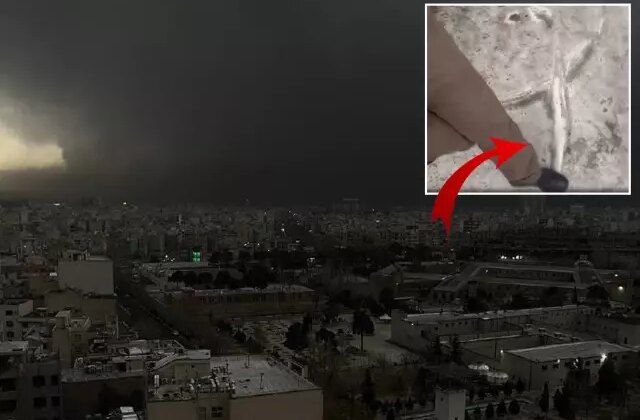 Saldırılar sonrası Tahran! Petrol resmen yağmur olup yağdı