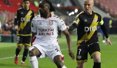 Samsunspor, Rayo Vallecano karşısında tur şansını zora soktu