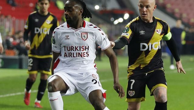 Samsunspor, Rayo Vallecano karşısında tur şansını zora soktu