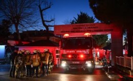 Sarıyer’de hastanede çıkan yangın söndürüldü