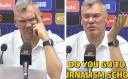 Sarunas Jasikevicius’u delirten soru! Gazeteciyi rezil etti