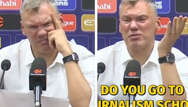 Sarunas Jasikevicius’u delirten soru! Gazeteciyi rezil etti