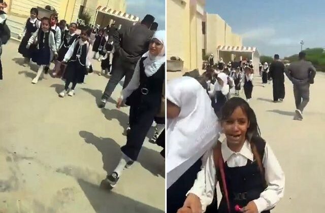 Savaşın 25. gününde kahreden görüntü: Okulda dehşeti yaşadılar