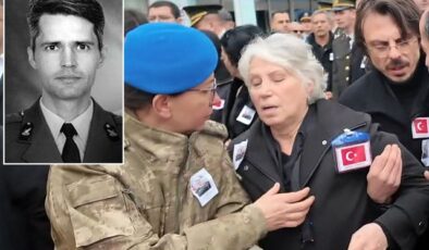 Şehit Binbaşı Taştekin için cenaze töreni! Annesinin “yürüyebilecek misin?” sorusuna verdiği yanıt yürek dağladı