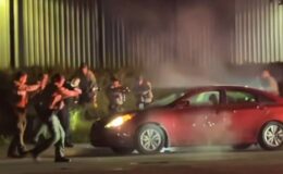 Silah çeken şoförü kurşun yağmuruna tuttular