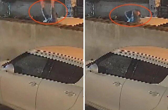 Silahlı saldırının ardından yıkıldı: Canbay’ın çaresizliği kamerada