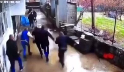 Şırnak’ta selden vatandaşların son anda kurtulmaları güvenlik kamerasınca kaydedildi