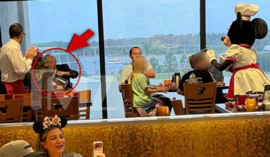 Skandal fotoğraf! Savaşı kışkırtıp soluğu Disney World’de aldı