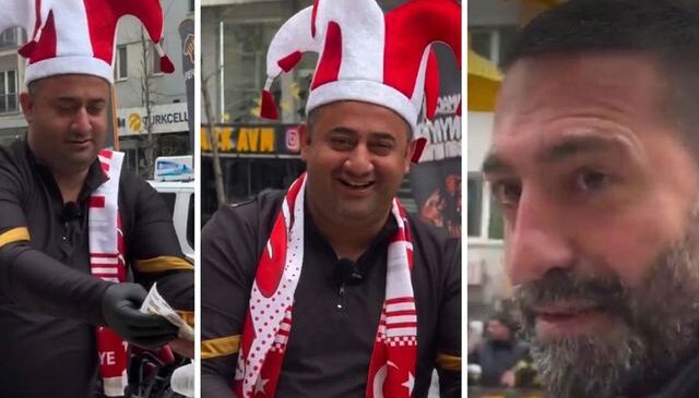 Sözünü tuttu, milli galibiyet şerefine 1000 lahmacun dağıttı