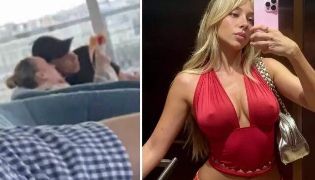 Sürpriz aşk belgelendi: Daha fazla kaçamadılar