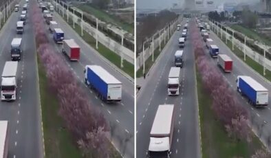 Tacikistan’dan İran’a giden konvoy tartışma yarattı: İnsani yardım mı, İHA sevkiyatı mı?