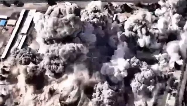 Tahran’ın kalbindeki karargaha saldırı anı kamerada