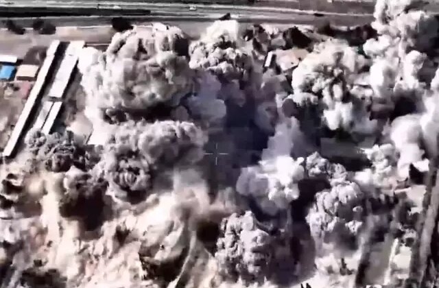 Tahran’ın kalbindeki karargaha saldırı anı kamerada