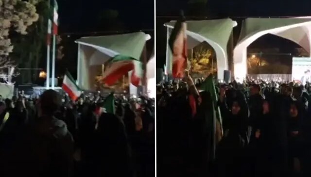 Tahran’da gerilim zirvede, sokaklar tekbir sesleri ile inledi