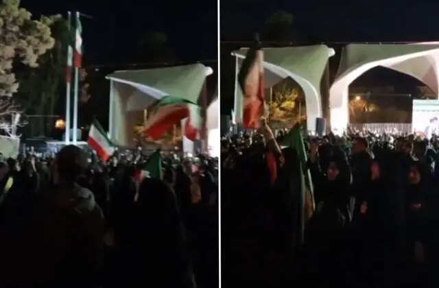 Tahran’da gerilim zirvede, sokaklar tekbir sesleri ile inledi