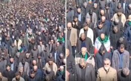 Tahran’da halk, Hamaney için cuma namazında bir araya geldi