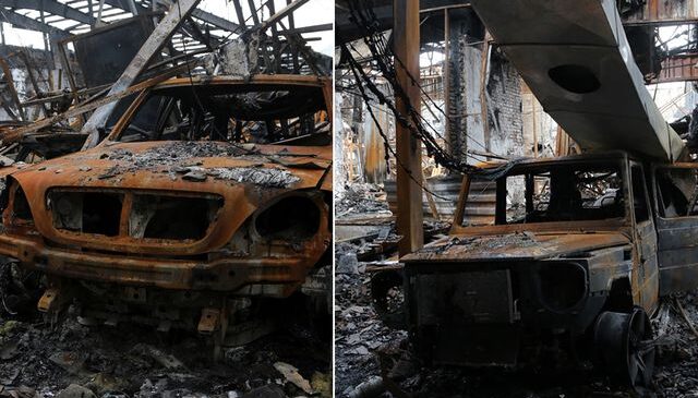 70 lüks araç küle döndü! Zarar inanılmaz boyutta