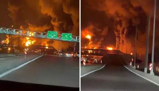 Tahran’dan gelen görüntüler korkunç