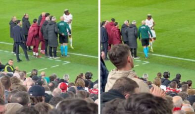 Taraftarı korkutan görüntü! Sakatlık yaşayan Osimhen kolunu oynatamadı