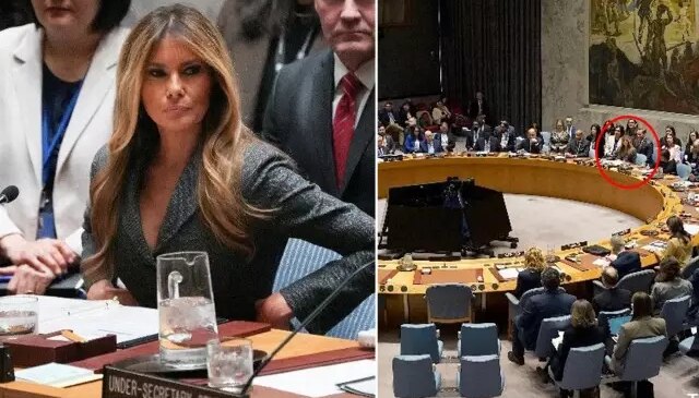 Tarihte bir ilk! Melania Trump, BM Güvenlik Konseyi’ne başkanlık etti