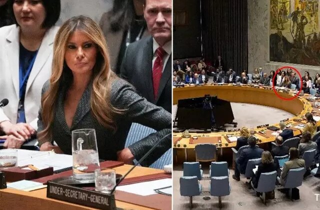 Tarihte bir ilk! Melania Trump, BM Güvenlik Konseyi’ne başkanlık etti