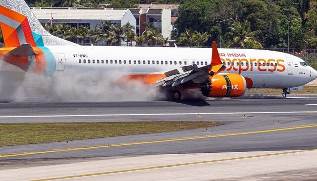 Tayland’da yolcu uçağı sert iniş yaptı: Uçağın iniş takımı koptu