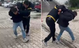 Telefonunu gören polis sapığı kıskıvrak böyle yakaladı