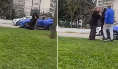 İki kadının kavgasına olay tepki: Ejderha kadınlar sizi