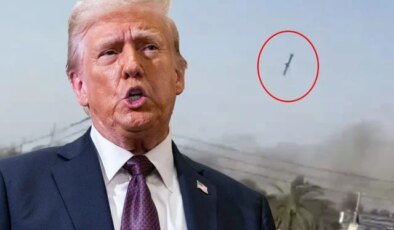 Trump’a infial yaratan görüntü soruldu! Yanıtı olaydan daha skandal