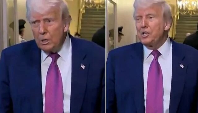 Trump gazetecinin çalıştığı kurumu küçümsedi: Git kendine gerçek bir iş bul