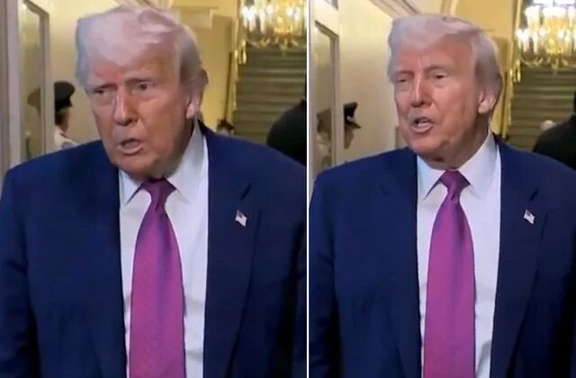 Trump gazetecinin çalıştığı kurumu küçümsedi: Git kendine gerçek bir iş bul