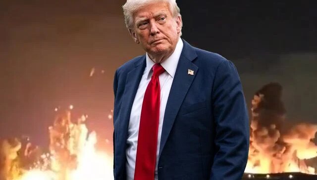 Trump görüntüleri paylaştı! İran’ın İsfahan kentinde art arda büyük patlamalar