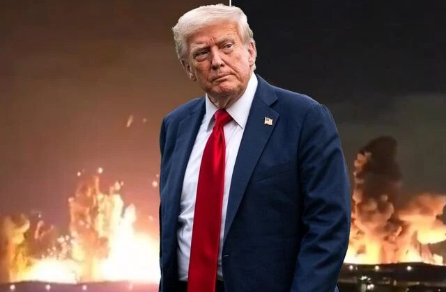 Trump görüntüleri paylaştı! İran’ın İsfahan kentinde art arda büyük patlamalar