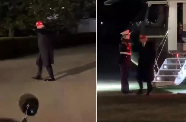 Trump “Hedefiniz nedir Başkan?” sorusunu yanıtsız bıraktı