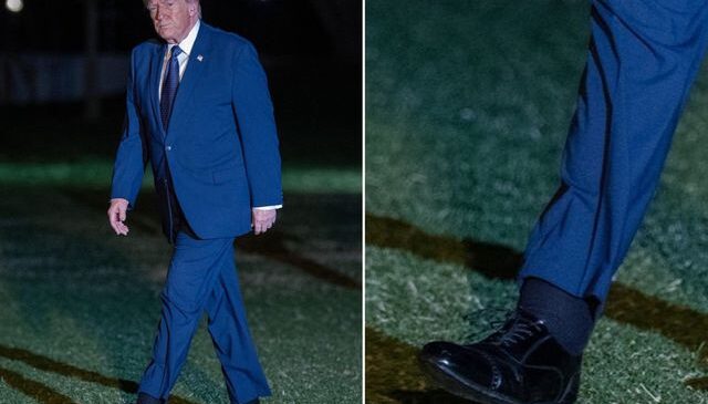 Trump’ın fotoğrafına bakan herkes aynı noktaya takıldı