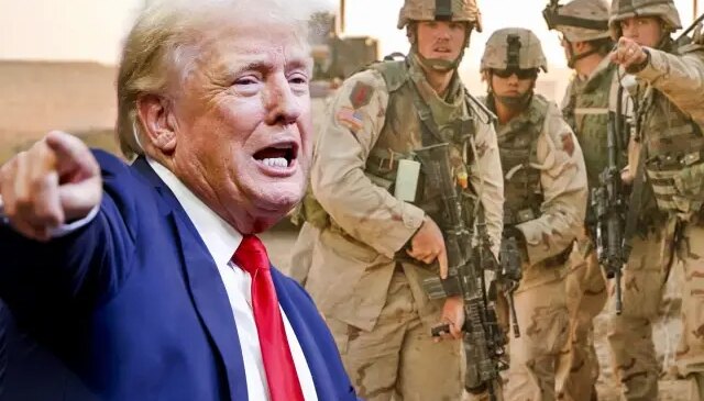 Trump: İran’a kara birlikleri göndermek zaman kaybı