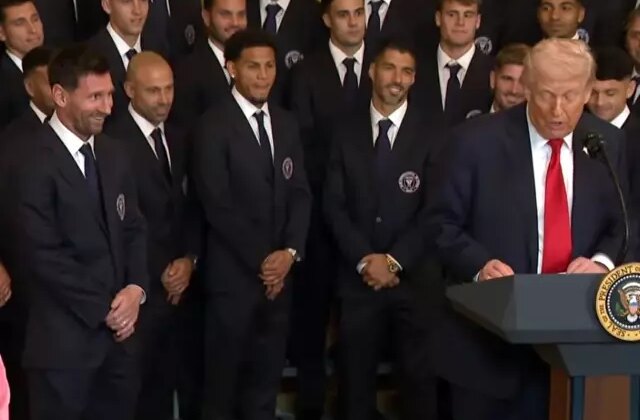 Trump, İran’ı nasıl katlettiğini Messi’nin yanında anlattı