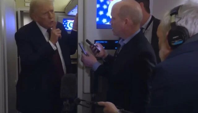 Trump’ı kızdıran “savaş” sorusu: Çok sinir bozucu bir insansın