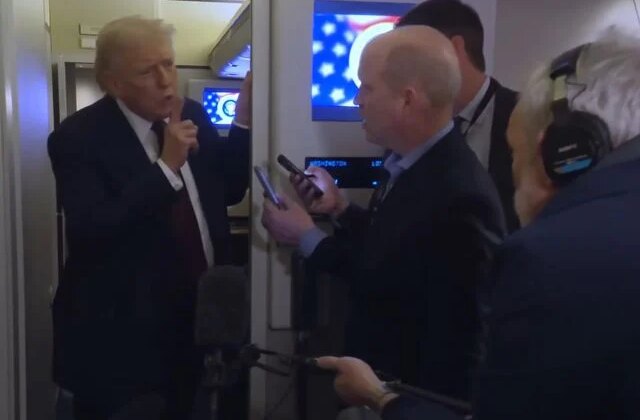 Trump’ı kızdıran “savaş” sorusu: Çok sinir bozucu bir insansın