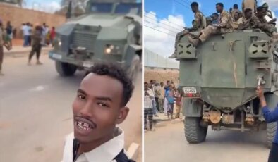 Türk yapımı zırhlı araçlarla, kenti teröristlerden kurtardılar