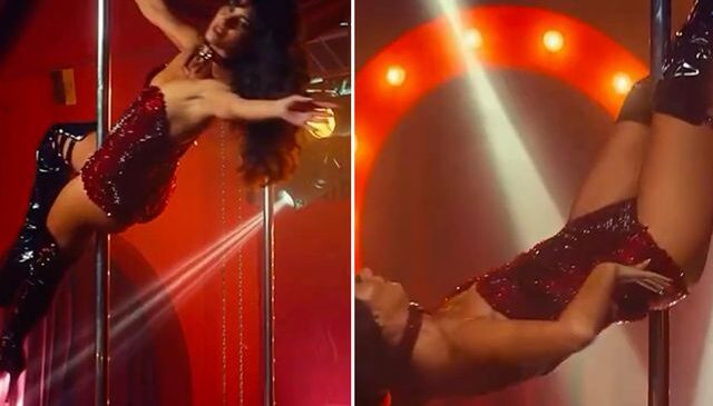 Üç ay özel ders aldı: İşte Tuba Büyüküstün’ün ilk direk dansı performansı