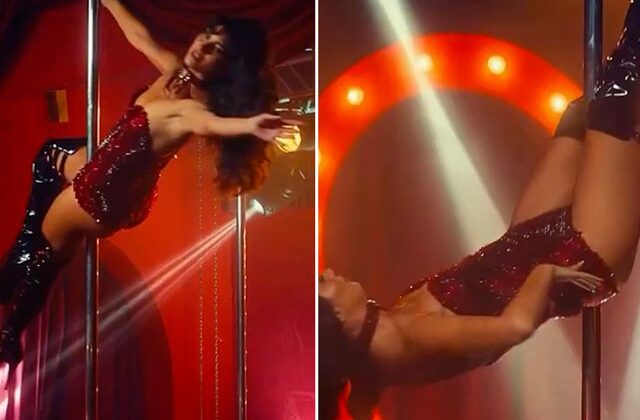 Üç ay özel ders aldı: İşte Tuba Büyüküstün’ün ilk direk dansı performansı