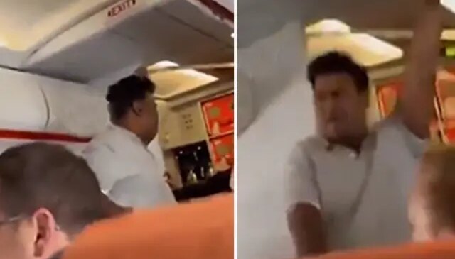 Uçakta “Trump’ta ölüm” sloganı atınca gözaltına alındı