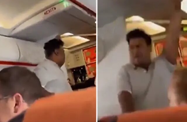 Uçakta “Trump’ta ölüm” sloganı atınca gözaltına alındı