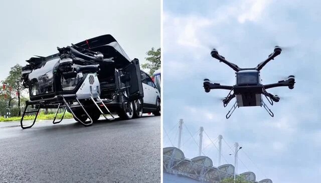 Uçan arabada seri üretime başladılar