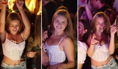 Ukrayna’da gece kulübünde çekilen görüntü viral oldu